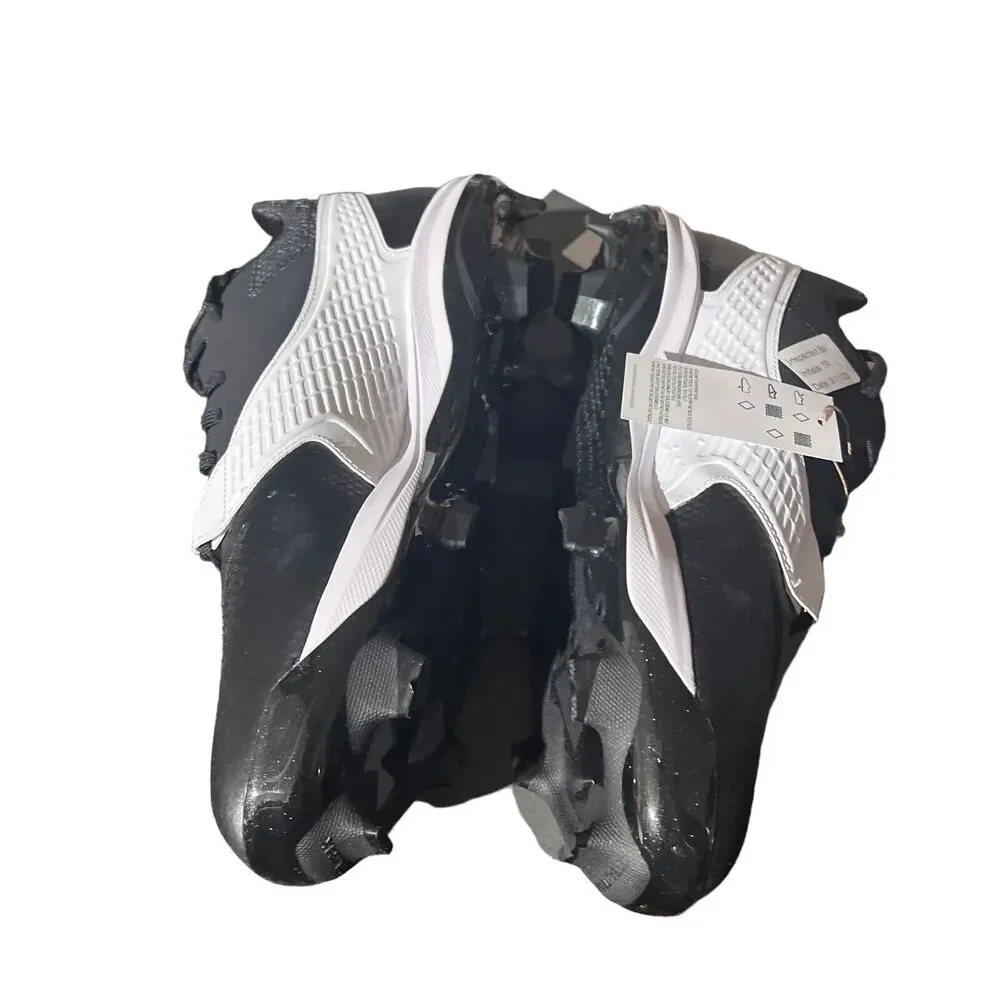 adidas‎ Cleats Mens 13 Baseball Black ICON 7 TPU Silver 3 Stripes IG7109 Spring